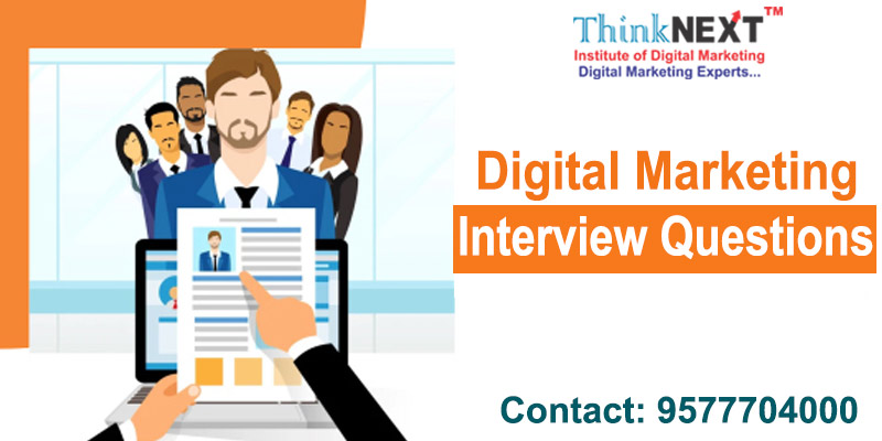 Digital marketing interview questions - TIDM