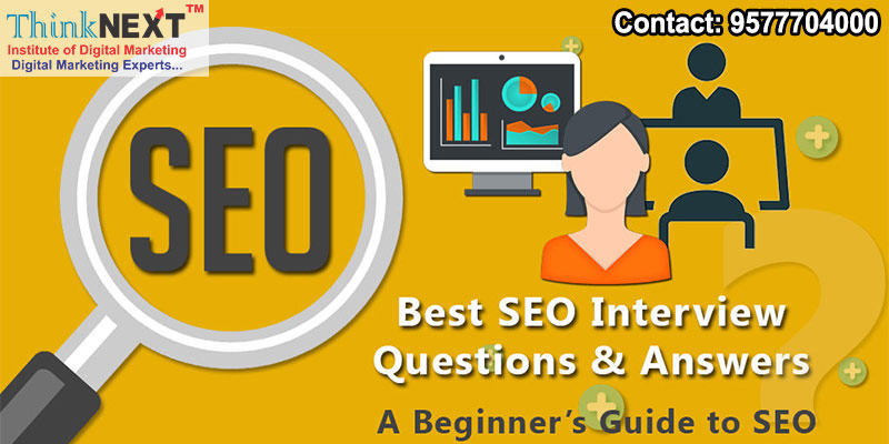 SEO Interview Questions and Answers